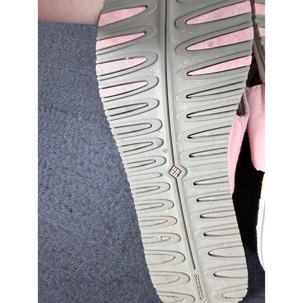 Columbia Solna II Pink Suede Flip Flop Sandals BL4227-684 Womens 7